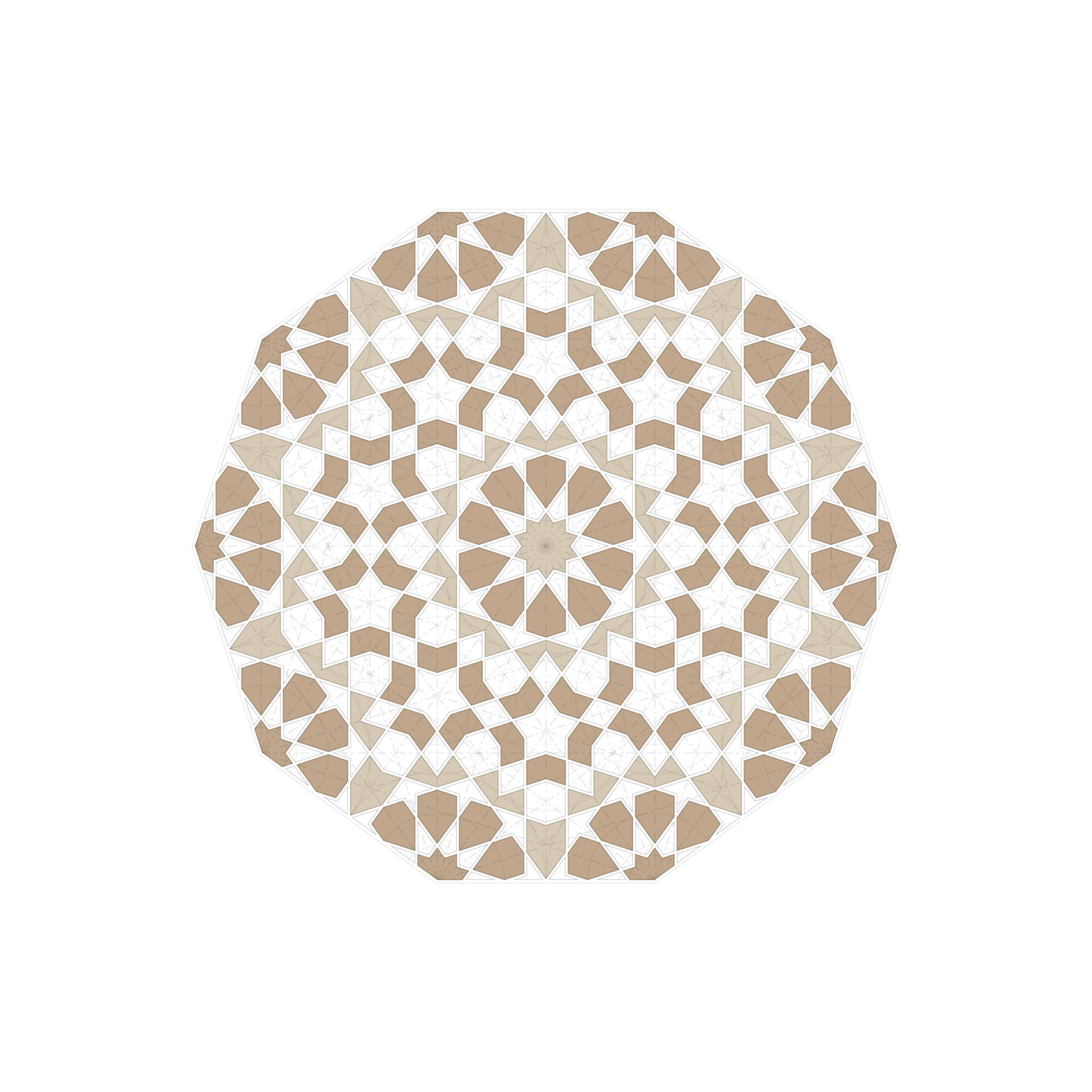 Decagonal Rosette