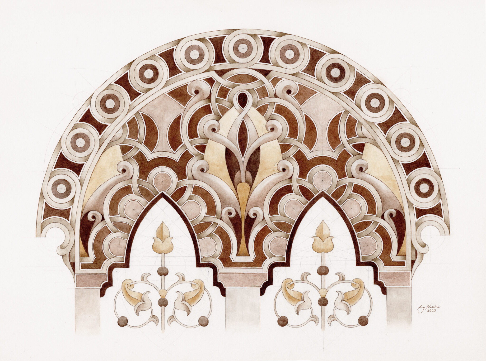 Kutubiyya Arch Study