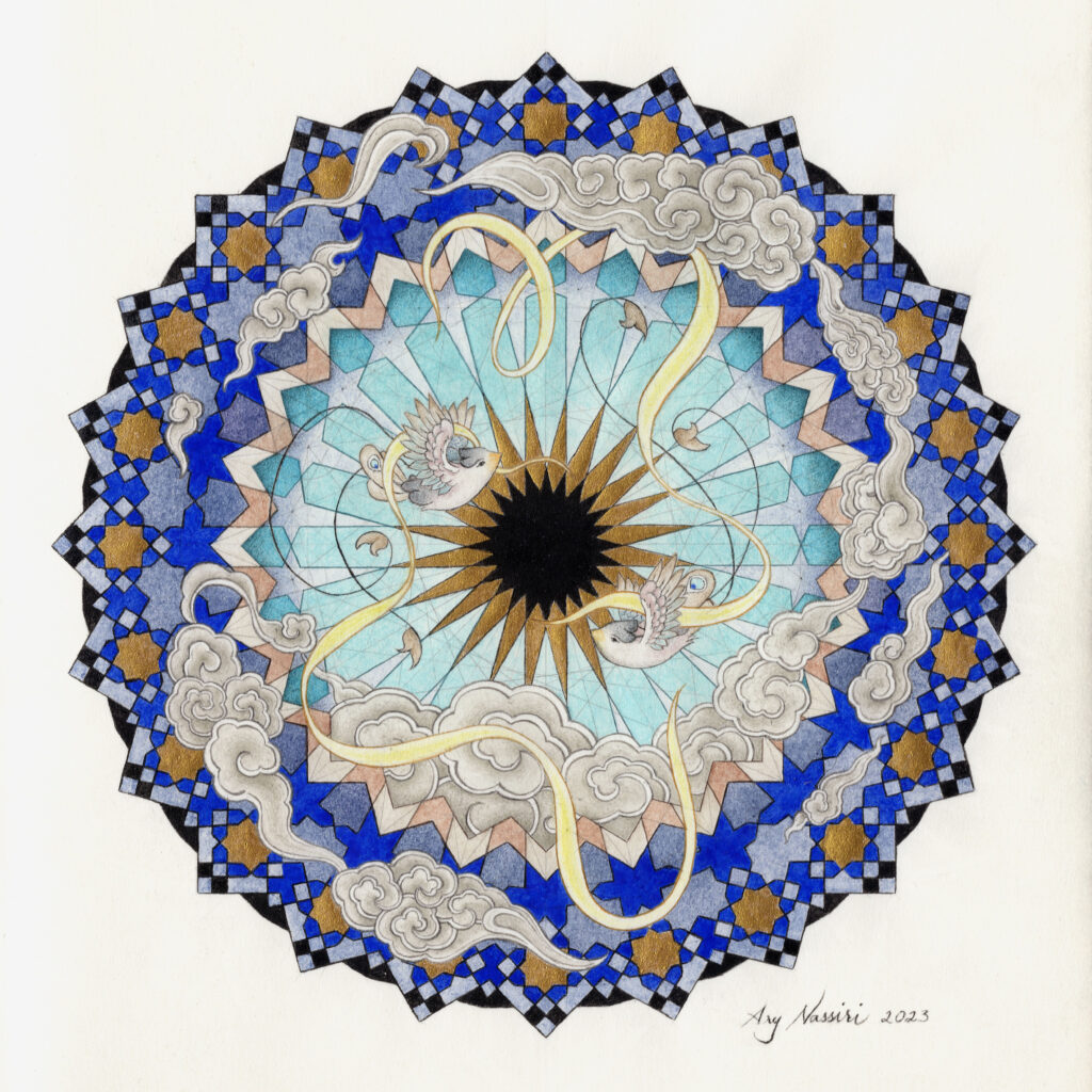 24-Point Sky Rosette
