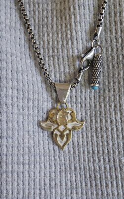 Ottoman Tulip Citrine Pendant