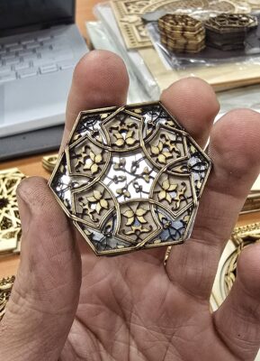 Hexagram Medallion